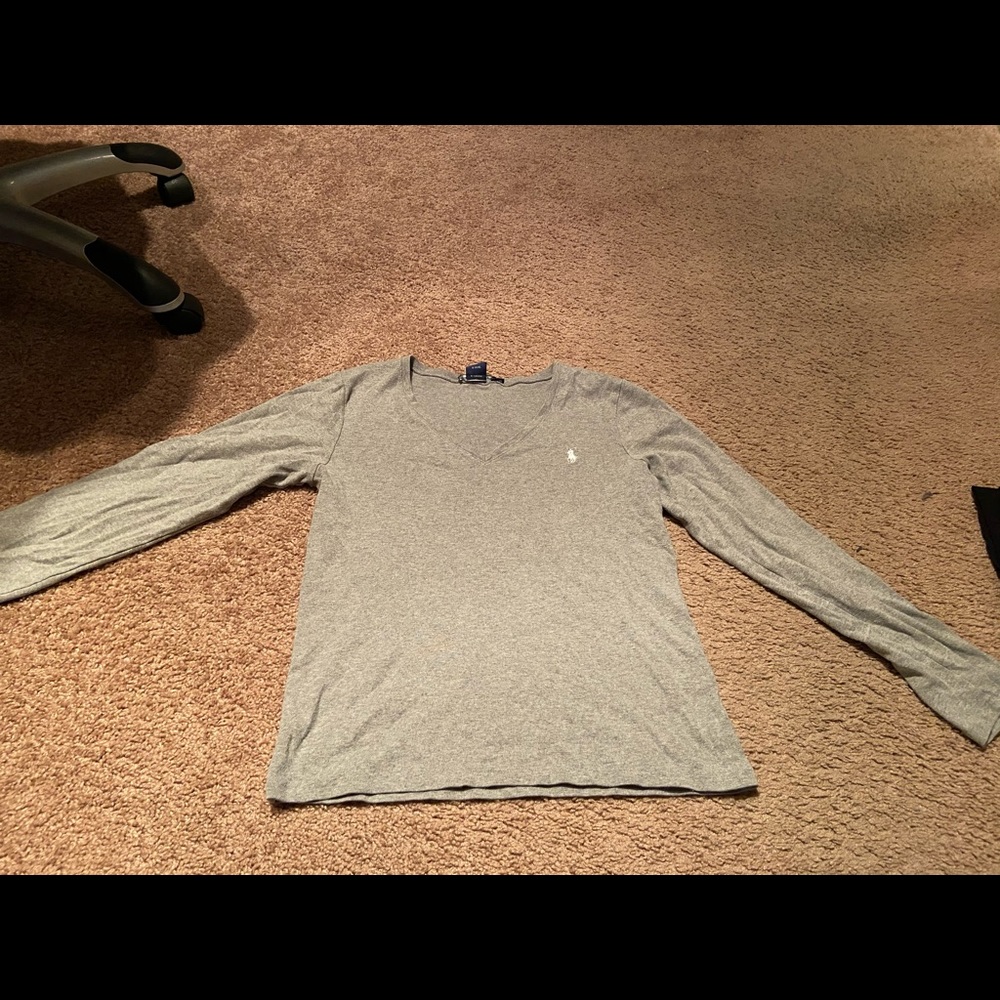 💜XL Gray Ralph Lauren Sweater 💜